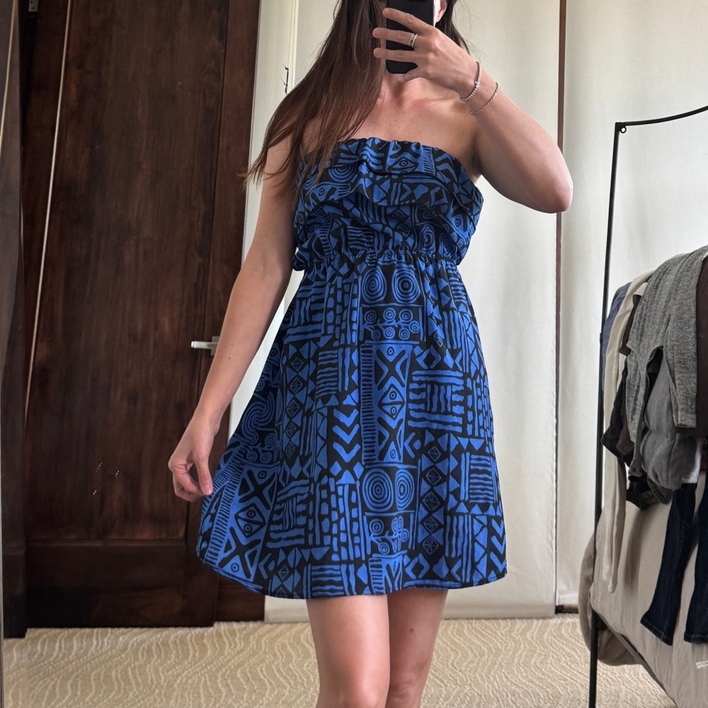 Tube top dress